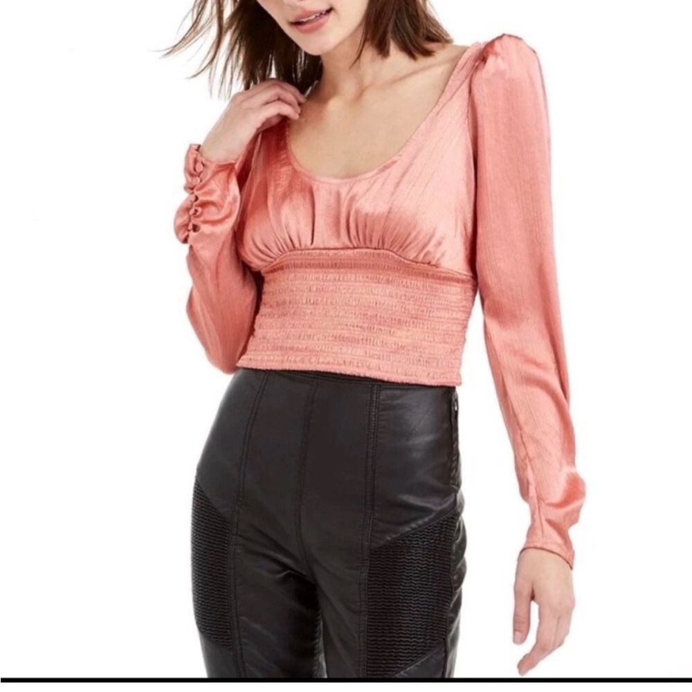 Free People Santiago long-sleeve blouse